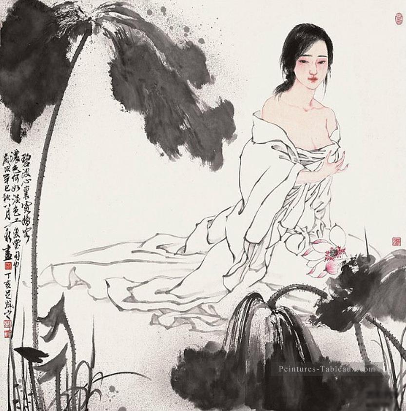 Zhou Yixin 1 Art chinois traditionnel Peintures à l'huile